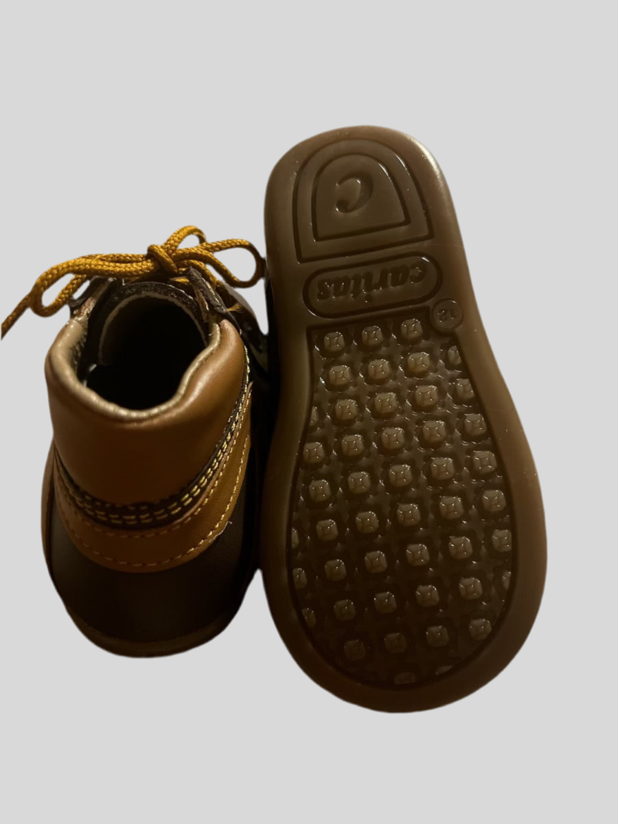 Infant Brown Leather Boots